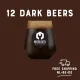 Image of Moersleutel Stout box of 12 dark and roasty beers