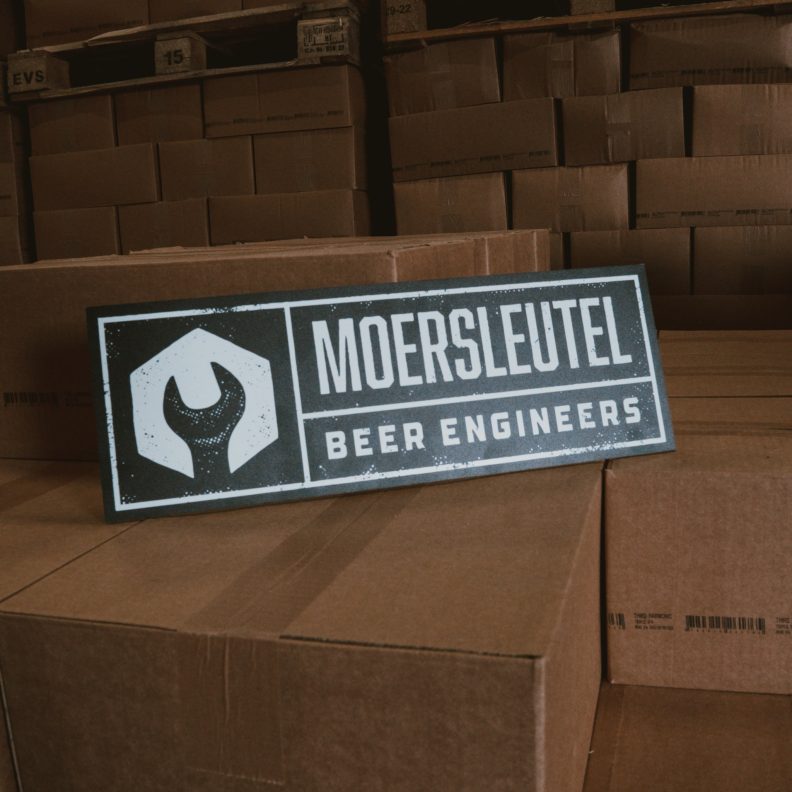 Product image for Moersleutel Logo plate