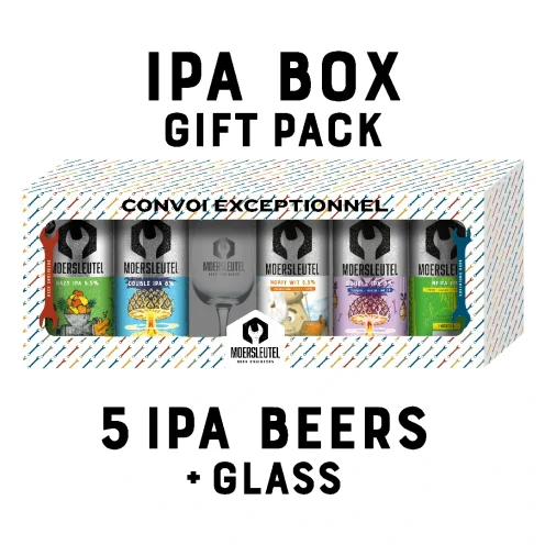 Product image for Gift Pack &#8211; 5 Light Beers + Glass