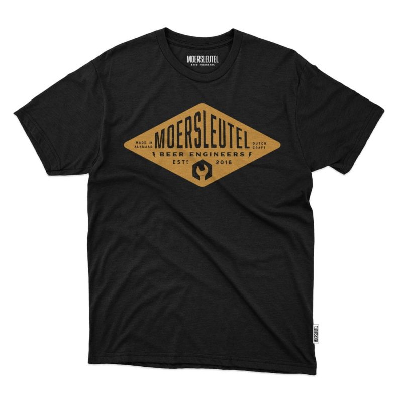 Product image for Moersleutel Shirt Mustard Yellow stamp (23014)