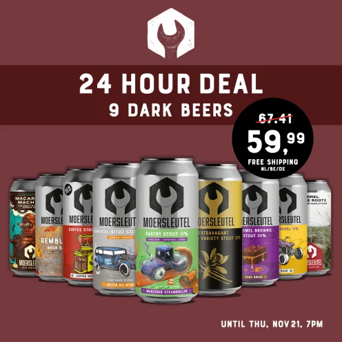 Product image for 24-Hour Deal: Stout 9 Beers + Free Shipping (NL/BE/DE)