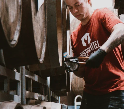 Image of Rob Zomerdijk with the Barrels