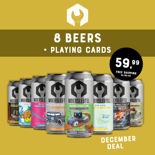 Product image for December Deal &#8211; 8 Beers + Free Playing cards