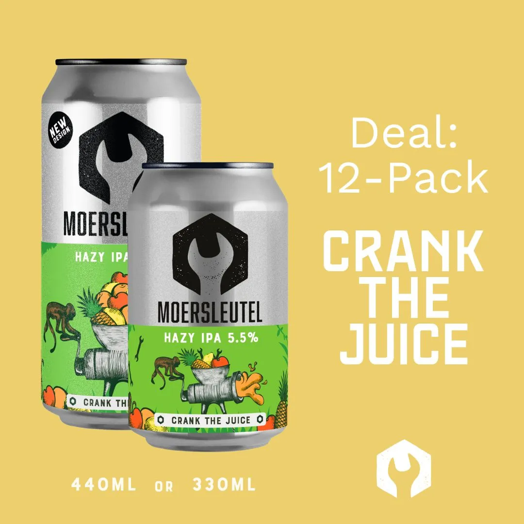 Crank The Juice 12-pack (330ml or 440ml)