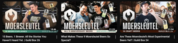 Moersleutel Youtube Guild Videos