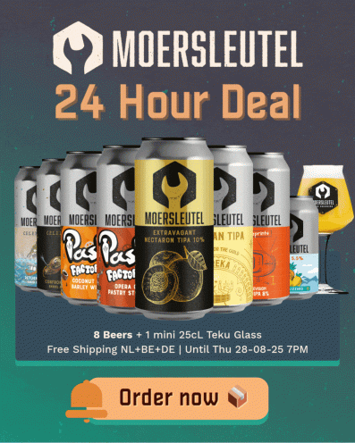 Product image for 24-Hour Deal: 8 Beers +Glass+ Free Shipping (NL/BE/DE)
