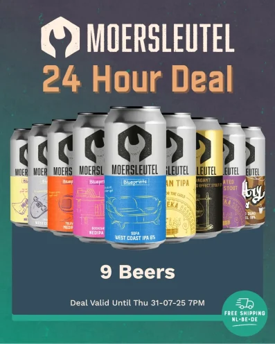 Productafbeelding voor 24-Hour Deal: 9 Bieren + Gratis verzending (NL/BE/DE)