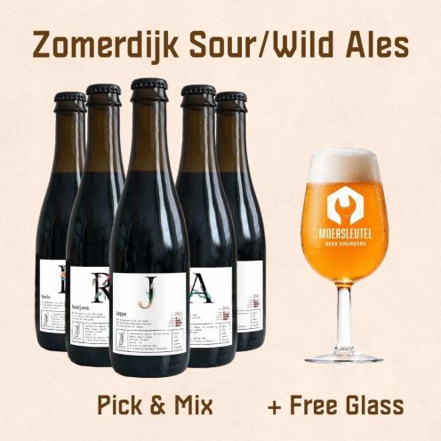 Product image for Zomerdijk Wild Ales Sours – Pick & Mix + Free Glass