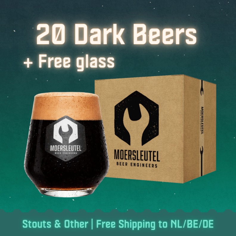 Product image for Stout Box 20 Beers + Free Glass