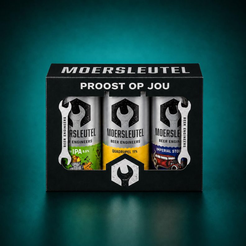 Productafbeelding voor geschenkpakket met 3 biertjes