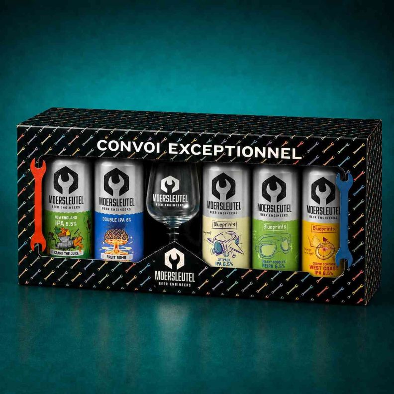 Productafbeelding voor geschenkpakket met 5 biertjes